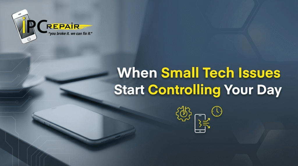 When Small Tech Issues Start Controlling Your Day