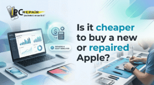 Is it cheaper to buy a new or repaired Apple