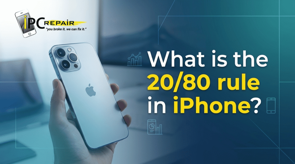 What is the 2080 rule in iPhone