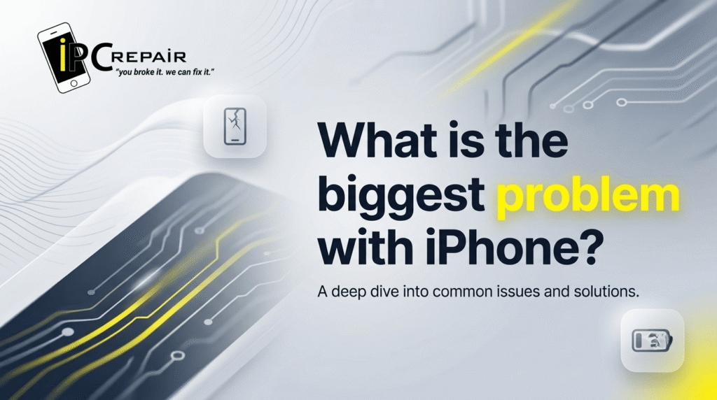 What is the biggest problem with iPhone