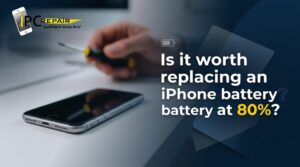 Is it worth replacing an iPhone battery at 80%?